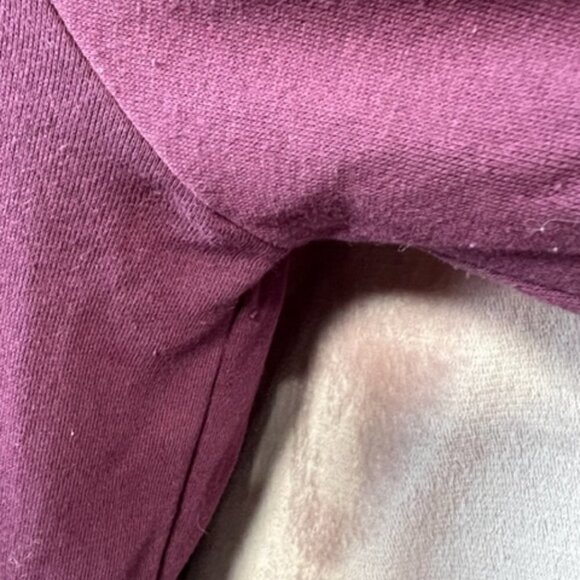 Harry Potter Girls Maroon Shrug Drawstring Pullover Hogwarts Sweater Size Large - Picture 5 of 7